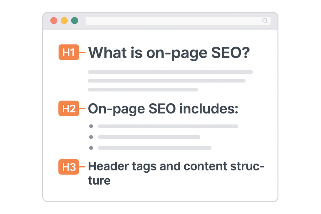 que es el seo on page